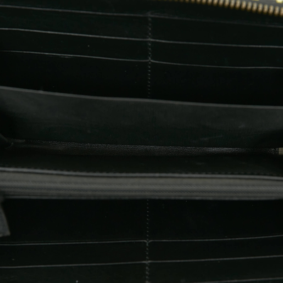 GUCCI GG Marmont Ghost Leather Zip Around Wallet Long Wallets - Picture 5 of 10